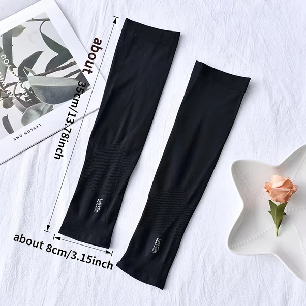 Xuweiwei Beyaz Unisex Serinletici Uv Koruma Kolçuğu - Nefes Alabilir Esnek