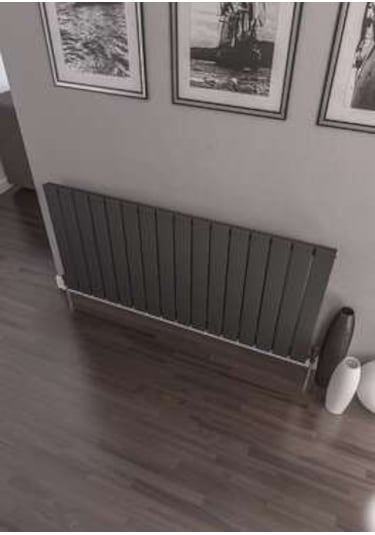 Warma Teos Çelik Radyatör 1195x600 Pütürlü Beyaz Ral 9016