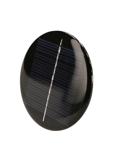 5v 0.28w 56ma Çok Kristal Güneş Paneli, 60mm Çaplı Dıy Damla Camlı, Yenilenebilir Enerji Kaynağı, Model Ve Eğitim İçin