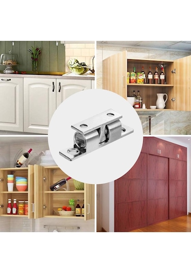 Adet Kapı Kilidi, Metal Bilyalı Silindir, Paslanmaz Çelik Dolap Kapı Kilidi - Gümüş