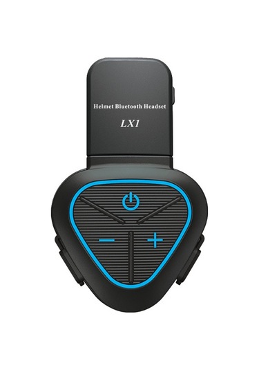 Lx1 Motosiklet Yarım Kask Su Geçirmez Kablosuz 5.3 Bluetooth Kulaklık, Sürüm: İngilizce Klasik Mavi