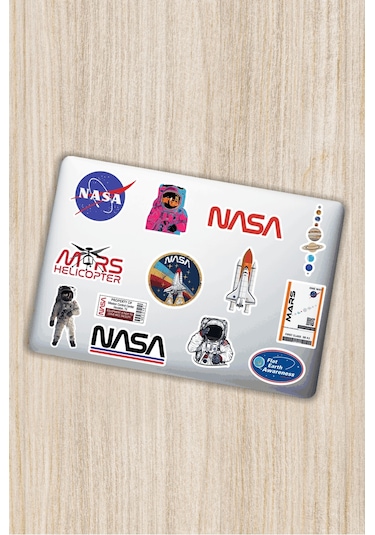 Nasa Uzay Tasarımlı Laptop Notebook Tablet Telefon Sticker Set 19