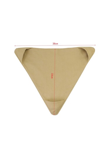 Açık Üçgen Tabure Kampı Su Geçirmez Tuval Taşınabilir Dıy Sandalye Akrep Balıkçılık Tabure Brown Mavi