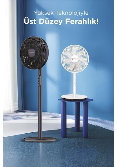 Torima SF-01 Ayaklı 14'' 45 W 3 Kademeli 7 Pervaneli Vantilatör