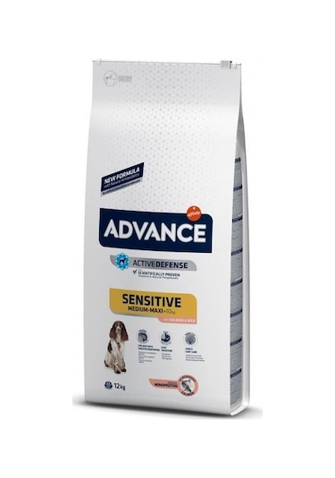 Advance Dog Sensitive Salmon Somonlu Yetişkin Köpek Maması 12 Kg