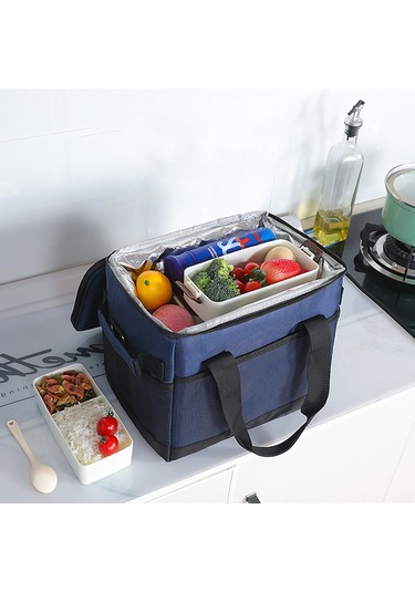 Suofeng 18l Piknik Soğuk Saklama Çantası - Dış Mekan Seyahat İçin Büyük Kapasiteli, Soğuk/sıcak Tutma Özelliği, Oxford Kumaş Malzeme Çok Renkli