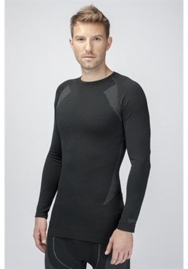 Thermoform Tf Extreme Erkek Seamless Termal Sweatshirt Siyah Çok Renkli