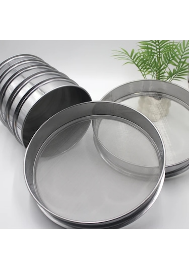 Willowhaven 304 Paslanmaz Çelik 36 Mesh Elek 20cm Bahçe Toprak Eleme