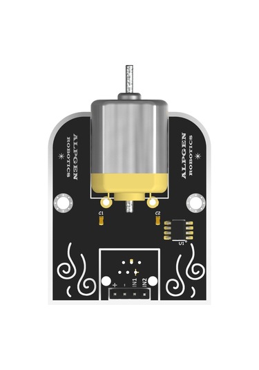 Arduino Projeleri Dc Motor Fan Modülü Motor Sürücü Entegreli