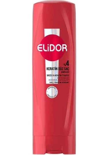 Elidor Keratin Düz Saç Kompleksi Saç Kremi 350 Ml