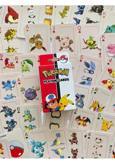 Pokemon İskambil Poker Kartı-1114