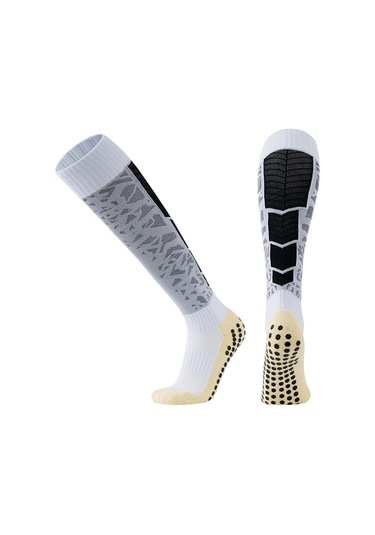 Suntek Futbol Çorabı Diz Yüksek Uzun Tüp Siyah-ve-turuncu Siyah Ve Turuncu Çok Renkli