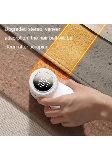 Joyroom Jr-cy517 Usb Elbise Tüylenme Düzeltici Ev Tipi Tüy Temizleme, Stil: 2 Bıçak Kafalı Beyaz Beyaz
