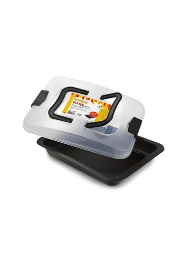 Guardini Bake Away Fırın Tepsisi 24x32 Cm Siyah