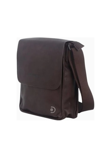 Discovery Heritage Kapaklı Unisex Omuz Çantası Kahverengi 1