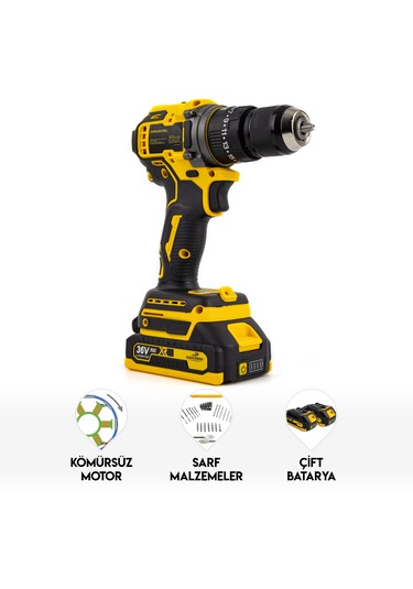 Dawreek 10 MM Yellow Kömürsüz Vidalama