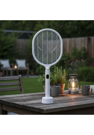 Usb Şarjlı Beyaz Renk Kendiliğinden Standlı Şarj Göstergeli Uv Iş