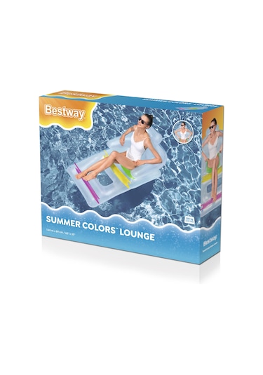 Bestway 43011 Summer Colors Lüks Havuz Sultan Koltuğu