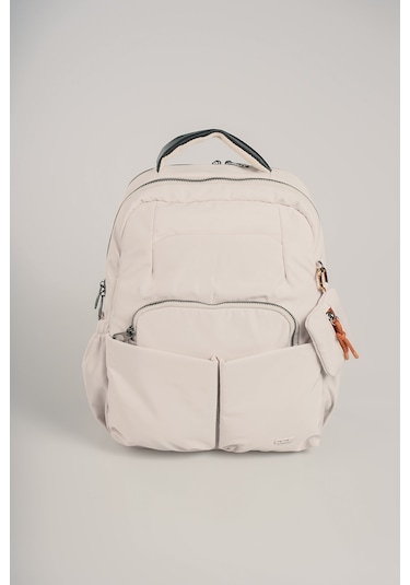 Ççs Kadın Sırt Çantası Ccs17752 Beyaz Beyaz