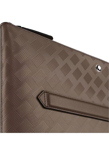 Montblanc Extreme Deri Bilgisayar Çantası 221604 Kahverengi