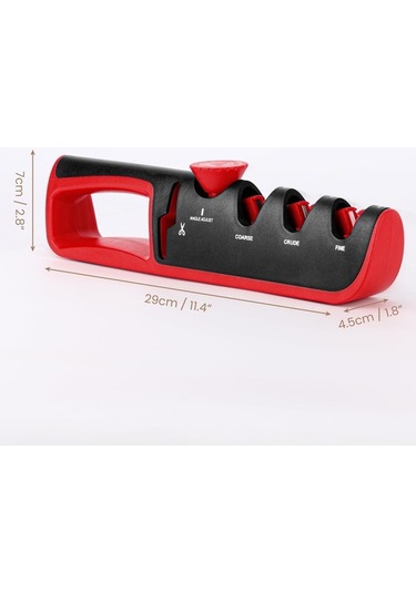 Maoyaya 6 Ayarlanabilir Açı, Mutfak Bıçağı Bileyici, Pratik Mutfak Bıçakları Ve