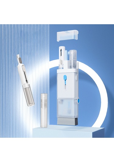 Gajeena 8'li Profesyonel Bilgisayar Ve Kulaklık Temizleme Seti - Taşınabilir Çok Fonksiyonlu 112 Karakter