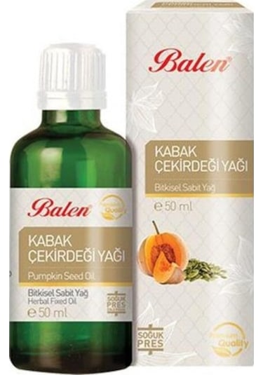 Balen Kabak Çekirdeği Yağı 4 x 50 ML