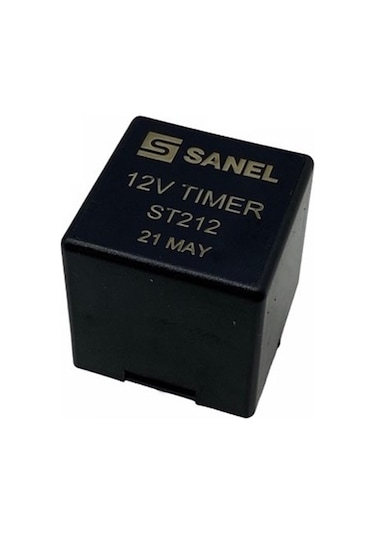 Sanel 12V Zaman Rölesi 3 Uçlu 2 Sn. Süre Otokar N11.2850