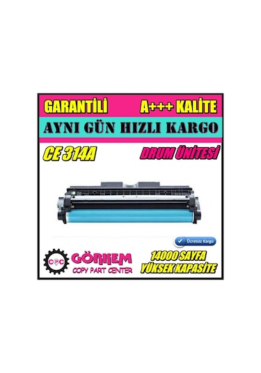 Hp M177 / M177Fw Drum Ünitesi Uyumlu (Ce314A)