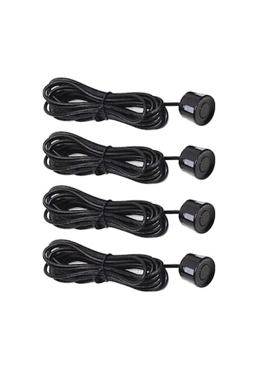 Moly Araba Park Etme Radar Sistemi, 4 Ultrasonik Sensör, Tersi Vites Sesli Uyarı, Kolay Kurulum 12v, Profesyonel Park Yardımcısı