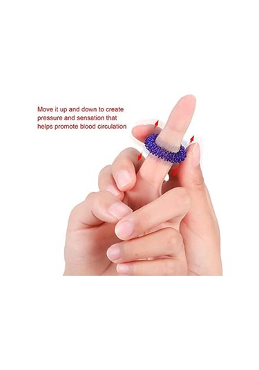 Gençler Yetişkinler İçin 10 Adet Parmak Yüzük Seti Stres