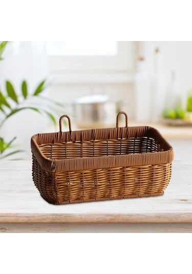Pazly Suntek Sepet Örme Magideal Kahverengi Wc Kahverengi