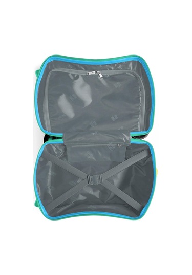 Coral High Otur-çek Erkek Çocuk Valizi - Yeşil Renkli Hayvanlar Alemi Çok Renkli