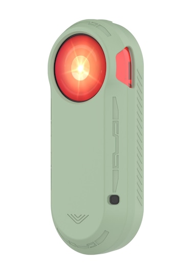 Garmin Varia Rtl515 Bisiklet Işık Radar Koruma Kolu Silikon Kılıf Toz Geçirmez Yumuşak Kapak-Yeşil