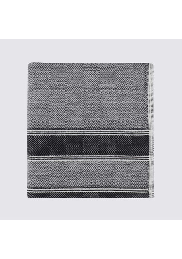 Ecocotton Elis Siyah-krem 3 Parça Organik Mutfak Havlu Seti 40 X 60 Cm. Siyah