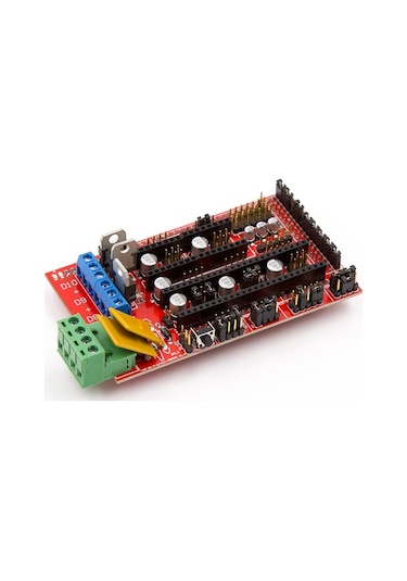 RepRap Ramps 1.4 3D Printer Kırmızı Kontrol Kartı