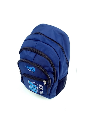 Kaliteli Uygun Fiyatlı Genç Lise Ortaokul İlkokul Okul Çantası Günlük Çanta Mavi