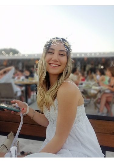 Deniz Yıldızlı Gelin Tacı, Nedime , Lohusa , Parti Tacı