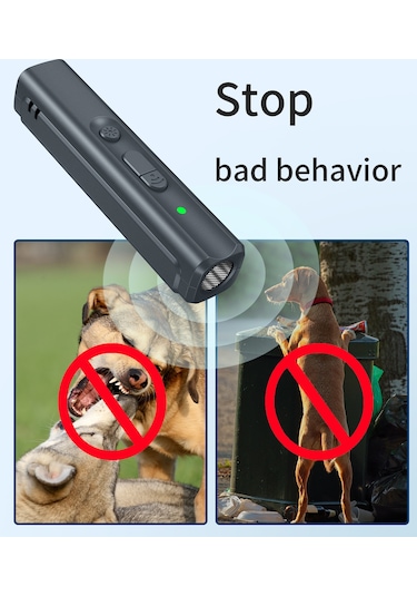 Moveevo Ultrasens Köpek Caydırıcı - Şarjlı Portatif Tasarım Led Işık & Ultrasonik