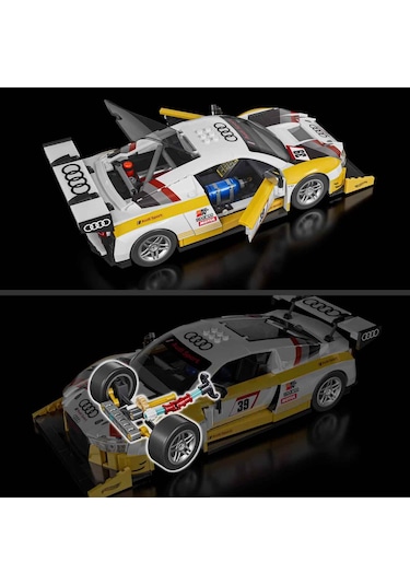 Hot Wheels Elite Serisi 15 Audi R8 Lms Yapım Seti 820 Parça Jft18