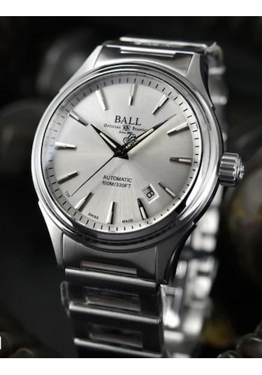 Ball Nm2098c-s3j-sl Erkek Kol Saati Gümüş