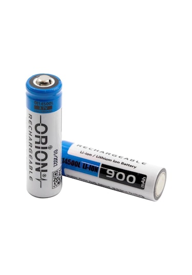 Orion 14500L 900 mAh 3.7 V AA Li-Ion Şarj Edilebilir Kalem Pil