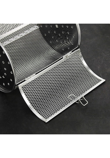 Sones A Tipi 12 X 18 Cm Paslanmaz Çelik Kavurma Kafesi Fırın Fıstık Kestane Kafesi Diğer