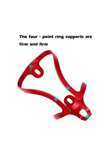 Xindoker Alüminyum Altyapı Bisiklet Su Flas Holderı - Hafif, Dayanıklı Ve Kolay Kurulum - Farklı Kapasiteli Flaslar İçin Uygun - Kırmızı