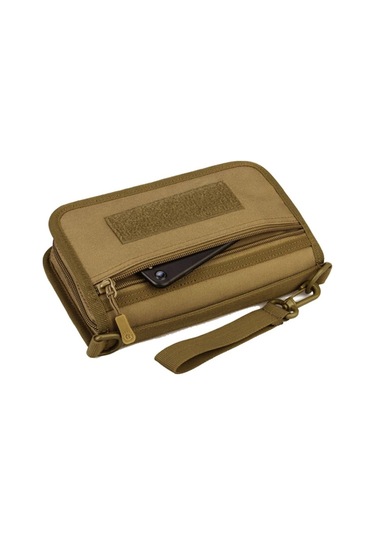 Sones Outdoor Seyahat Pasaport Cüzdanı 6 İnç Cep Telefonu Çantası Siyah