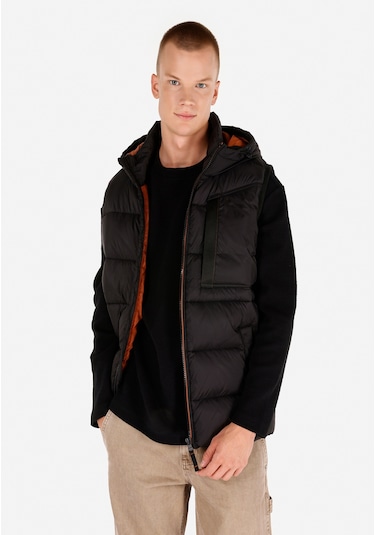 Colins Siyah Erkek Yelek Cl1069872 Q1.v1 Blk Siyah