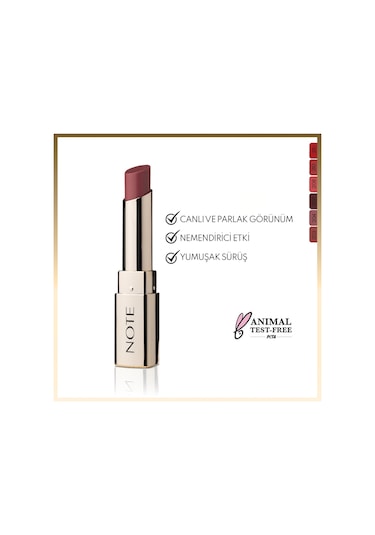 Iconic Sheer Lipstick Nemlendirici Parlak Ruj 204 Ruler - Pembe 204