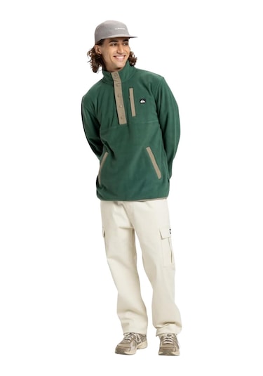 Quıksılver Quiksilver No Destination Hs Erkek Yeşil Polar Ceket Tkr Yeşil