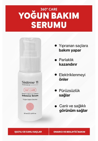 Sisteme 11 Yoğun Bakım Serum 50 Ml