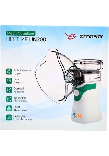 Elmaslar Lifetime UN200 Mesh  Nebulizatör